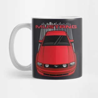 Mustang GT 2005-2009 - Red Mug